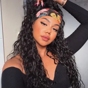 Waviii Luxe – Long Headband Wig – Human Hair