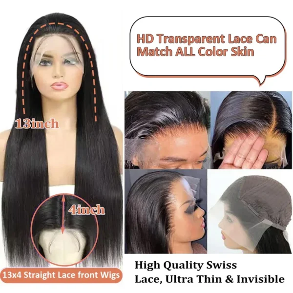 Waviii Luxe – Lace Front Wig – Long Human Hair - Image 5