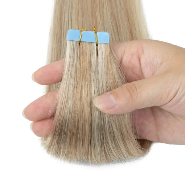 Hair Extension Mini Tape Human Hair Natural Tape - Image 3