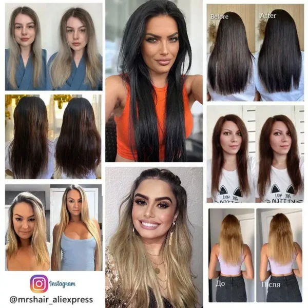 Waviii Luxe Invisible Clip in Hair Extensions - Image 6