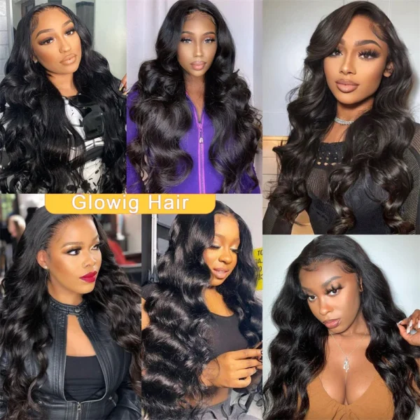 Waviii Luxe – Half Wig – Long Wavy Human Hair - Image 3