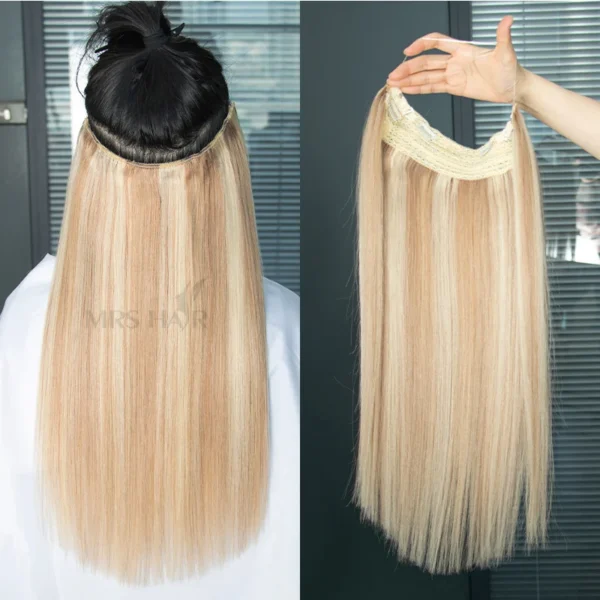 Waviii Luxe Invisible Clip in Hair Extensions - Image 4
