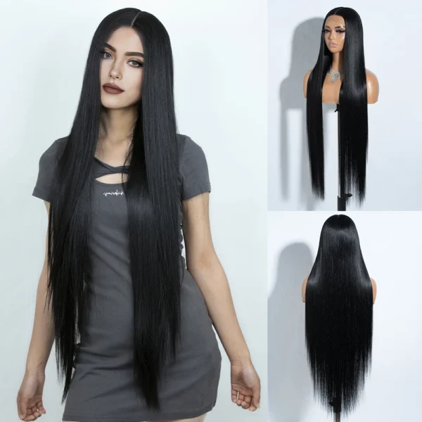 Waviii Glam – Lace Front Wig – Short Synthetic Hair - Image 2