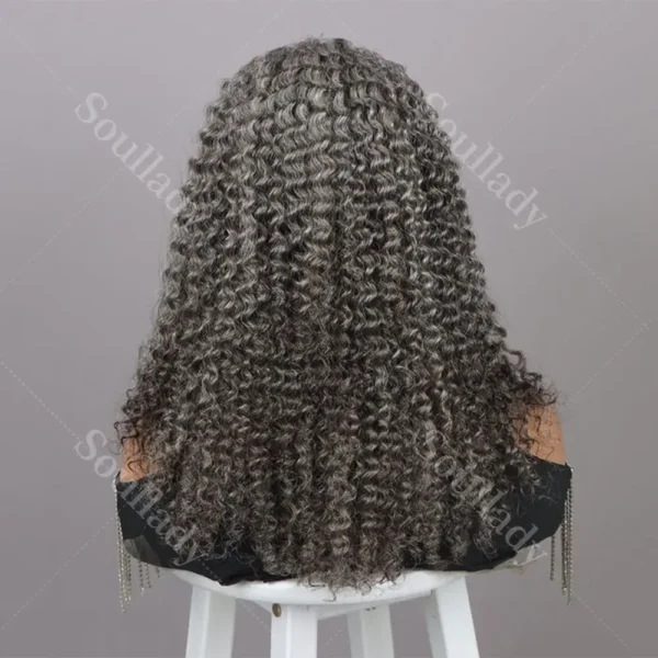 Waviii Luxe – Short Kinky Curly Half wig - Image 3