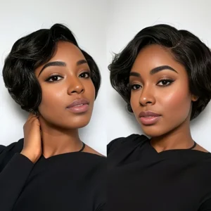 Waviii Elegance – Short Pixie Wig Short Curly Wig