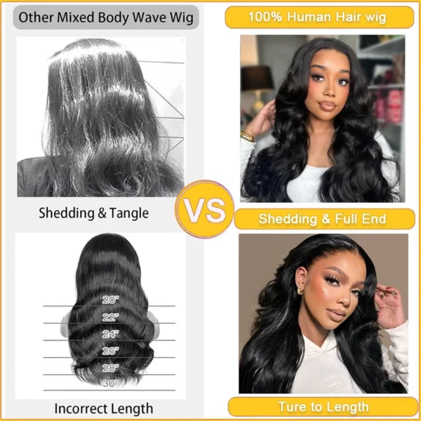 Waviii Luxe – Half Wig – Long Wavy Human Hair - Image 6
