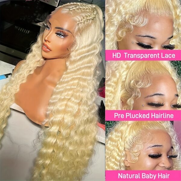 Waviii Luxe Deep Wave Lace Front Wig - Image 4